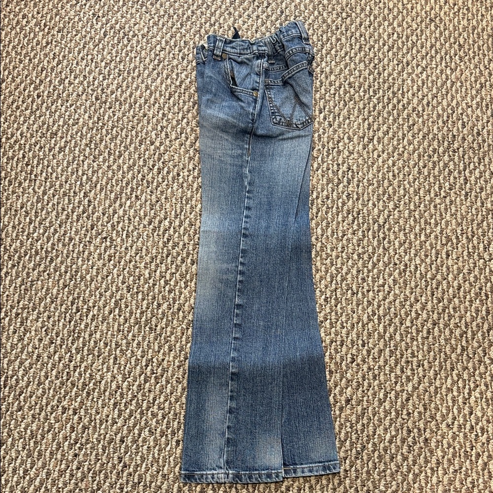 Wrangler Kids' Flared Denim Jeans - Blue 10 slim